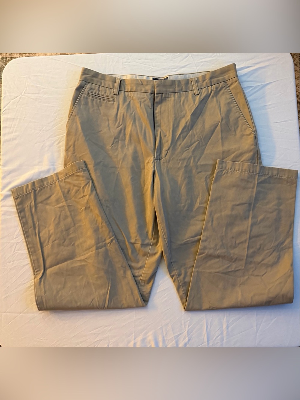 Dockers Relaxed Fit Khaki Chino Pants Mens 36x32 100% Cotton